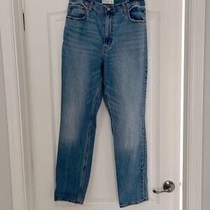 Abercrombie & Fitch 90s slim straight ultra high rise jeans